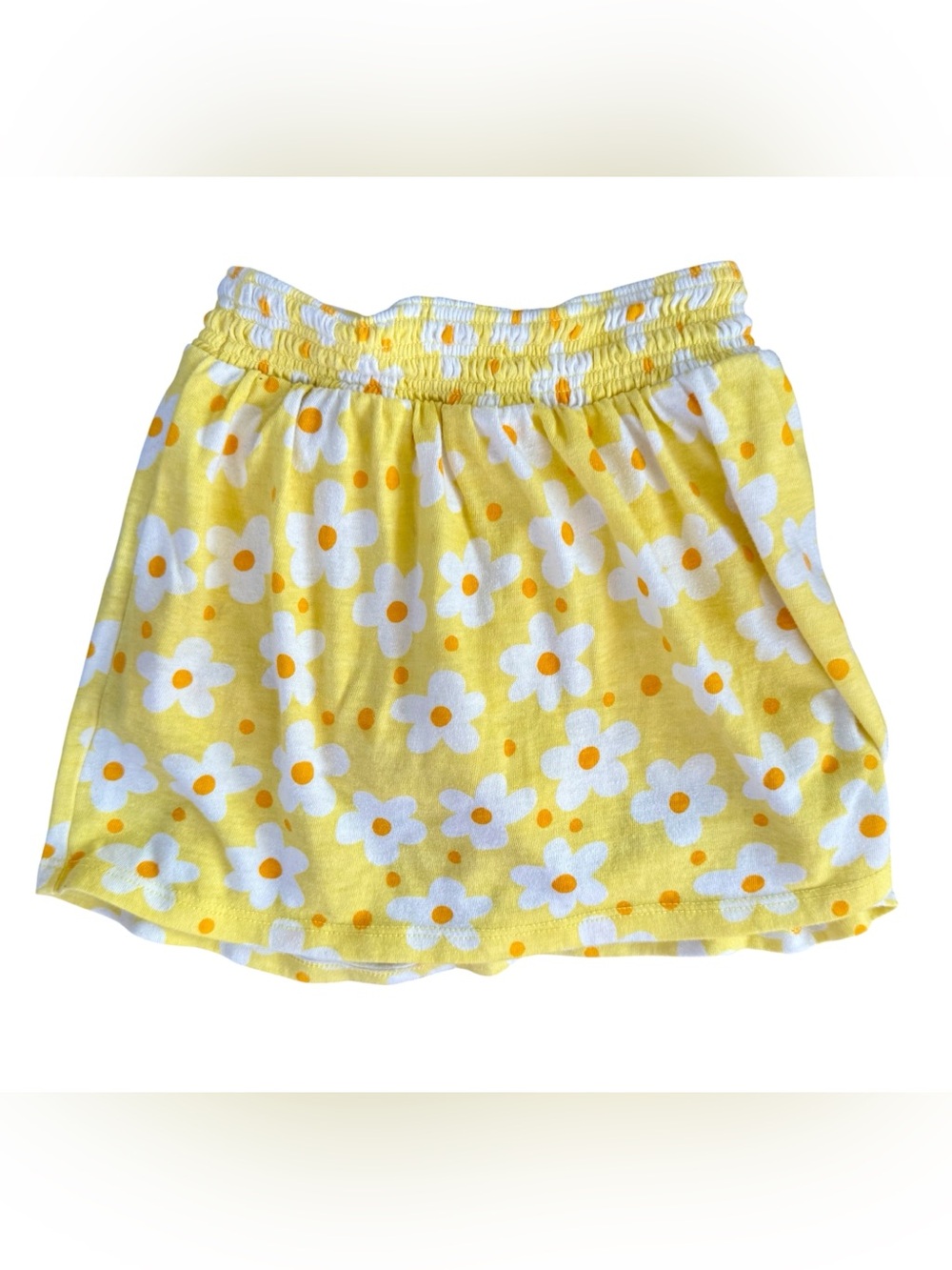 Cat & Jack Yellow Daisy Print Skort
